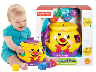 FISHER PRICE GARNUSK ON KLOCZEK sorter K0428