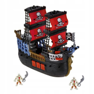 FISHER PRICE Imaginext pirátska loď loď