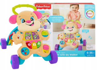 FISHER PRICE Interaktívne Walker Rider Dog