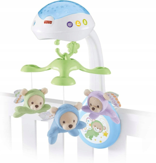 FISHER PRICE KARUZELKA s medveďmi + CDN41 projektor