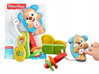 Fisher Price KĽÚČE šteňa Uczniaczka FPH63