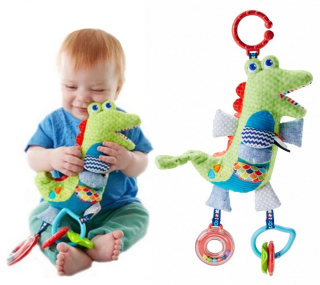 Fisher Price krokodíl Aktivácia Dyf89