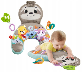 FISHER PRICE Hudobný vankúš pre Fun Leniwiec