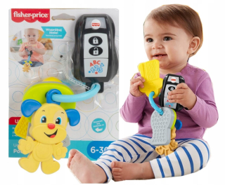 FISHER PRICE Cestovné Keys Pilot Puppy