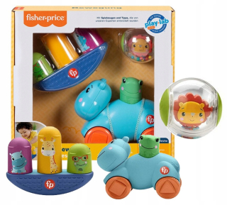 FISHER PRICE Vyvíjame motocykel darčekový set