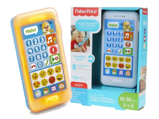 FISHER PRICE VZDELÁVANIA SMARTFONIK šteňa FPR18