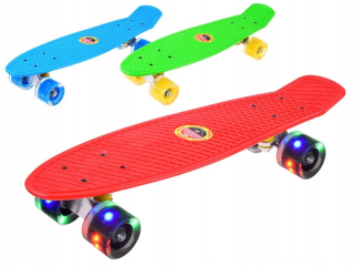 Baterky žiariace skateboardové kolesá SP0575
