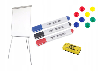 Flipchart Magnetic Blackboard Tabuľka 90x60 ZADARMO