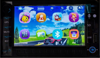 LCD displej FORD RANGER s MP4 + USB + SD + RADIO