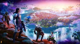 Obráz do detskej izby - Fortnite 2022/23 - Exkluzívny plagát Premium XL #1