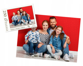 Foto puzzle s vlastnou fotografiou potlačou