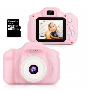 FOTO DIGITÁLNY FOTOAPARÁT pre deti + 32G RAM