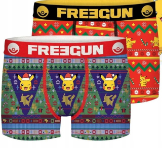 FREEGUN Pokemon Boxer mikrovlákna 2-PACK L5 / 95