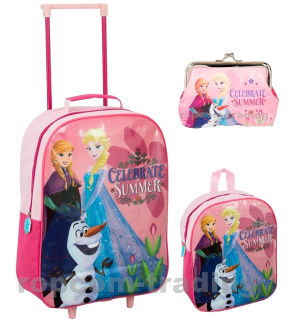 Detský kufor - Mrazená krajina BACKPACK BACKPACKU DISNEY