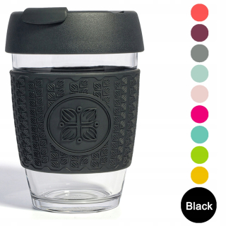 Funk Môj svet Eco Glass Coffee Mug - Black