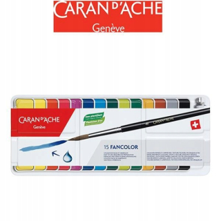 CARAN D'ACHE GOUACH FAGOLOR KONTAKTY 15 ks