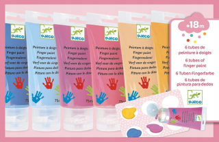 Farby na maľovanie Sweet Djeco 18 M-CY +