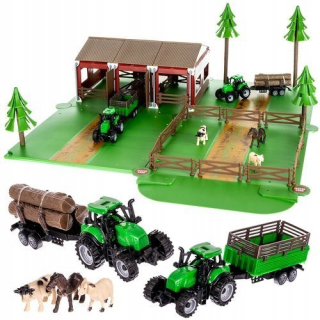 Farma so zvieratami + 2 autíčka poľnohospodárskych 5902802918