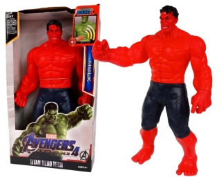 RED Hulk akčná figúrka 30cm The Avengers zvuk svetlo