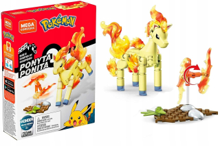 Pokemon figúrka Ponimal Blocks Ponyta Mega Construx