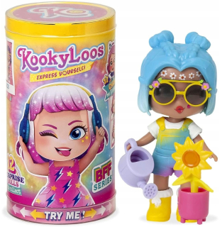 Postavička - Figúrka v tube KookyLoos bábika BFF Doll