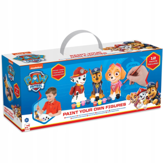 Psie Patrol figuruje 3Pak farby