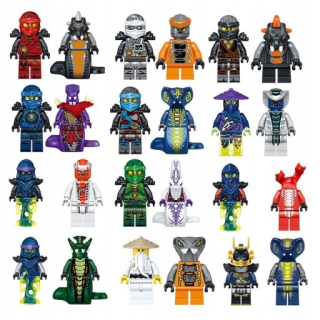 Postavička - Ninjago Ninjago figuríny sada 24 ks