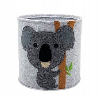 Felt Basket pre hračky koala 35 cm