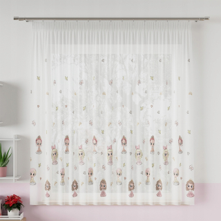 Detské záclony - Curtain Ready Children's Waale Doll Tape SZ260X130