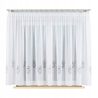 Detské záclony - Curtain Ready Detská medvedí páska Detská medvedíka SZ200X155