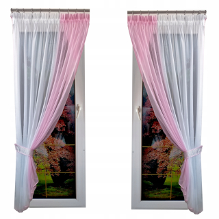 Detské záclony - Mg Kpl Zajdrrostka Rabbit 777 Farba 20x60 4 ks