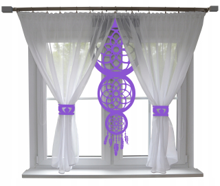 Detské záclony - Opona moderný chytač snov Openur Violet 300x150