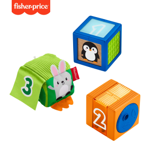Fisher Price Farebné zvieratá Tehly GJW13