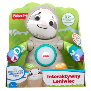 Fisher-Price LINKIMALS Interactive lenivosť GHY92