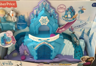 Frozen Elsa - Fisher Price Little People Palace Elsy Frozen