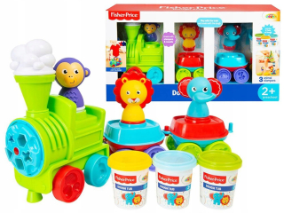 FISHER PRICE Train Plastic hmotnosť 3 col. Za3619