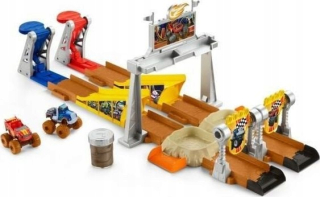 Fisher Price Race Track požiar nastaviť v bahne (GVG