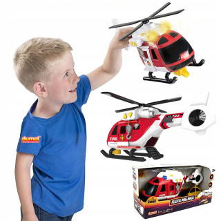 Mesto Fleet Vrtuľník Fire Service Hasičský