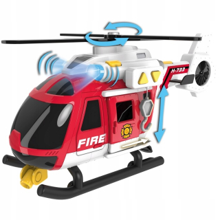 Hasiace nákladné vozidlá Mestský flotil Helicopter Fire
