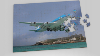 Foto Airline Puzzle Boeing 747 KLM