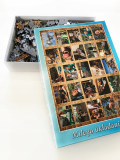 Fotopuzzle 1000 prvky 70x50cm v krabičke.