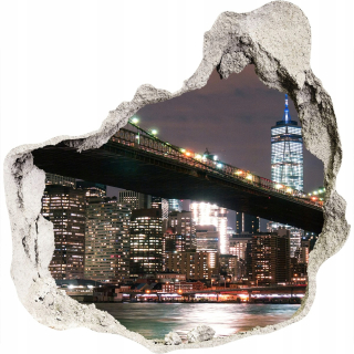 Destké samolepky - Nástenná maľba pre nástenný manhattan v New Yorku