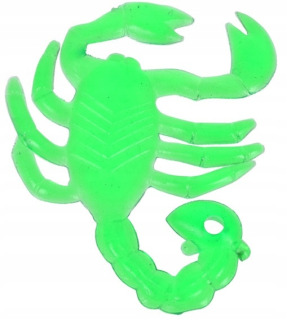 Voľný a jednoduchý Mully Scorpion 5 cm Zelený