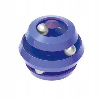 Zábavná kocka s končekmi prstov Kovový pinball Spinning Top Puzz