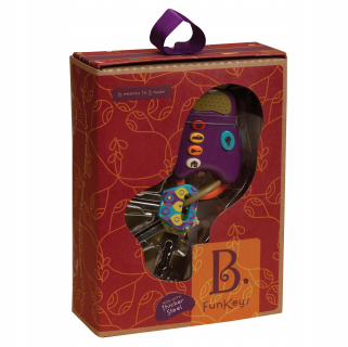 Funkeys Key Kit s diaľkovým ovládaním - fialová b.toys