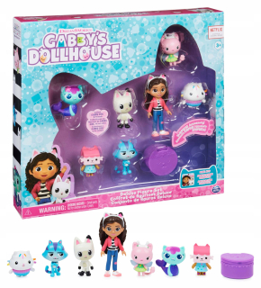Gabby je Dollhouse Gabi Koci Cottage 8 figúrky 24h