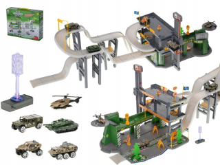 Garáž Military Parkovanie armáda autá auto AUTEK
