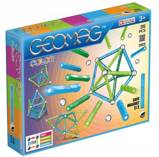 Stavebnica - COLOR Geomag magnetické bloky 35 el. GEO-261