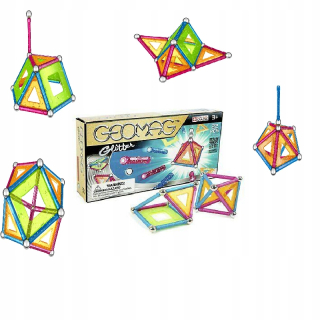 Stavebnica - GEOMAG GLITTER 22 EL. MAGNETICKÉ BLOKY