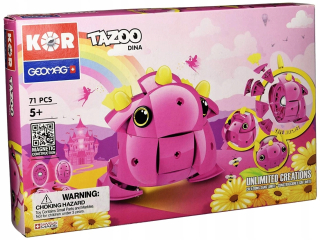 Stavebnica - Geomag Kor Tazoo 71 ELEM. COR-605 DINA Animal